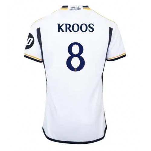 Dres Real Madrid Toni Kroos #8 Domaci 2023-24 Kratak Rukav